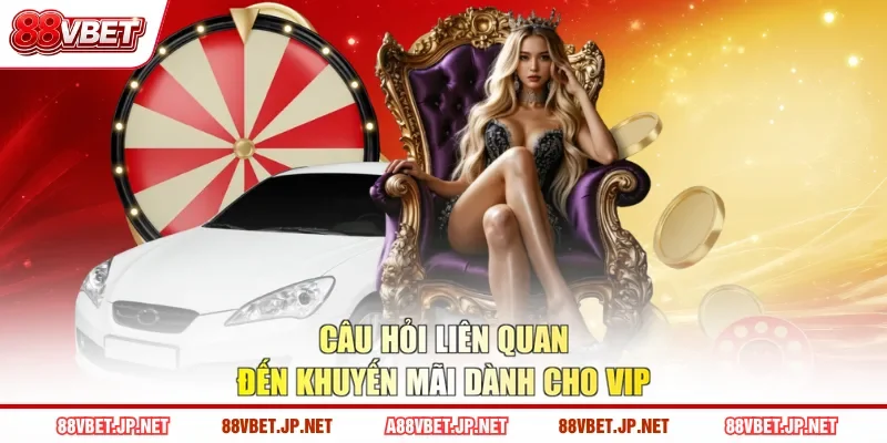 Câu hỏi liên quan đến khuyến mãi dành cho VIP
