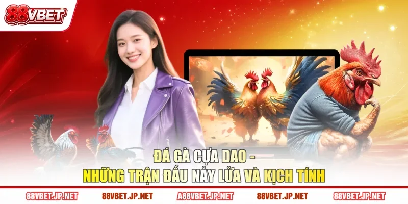 Đá Gà Cựa Dao - Những Trận Đấu Nảy Lửa Và Kịch Tính