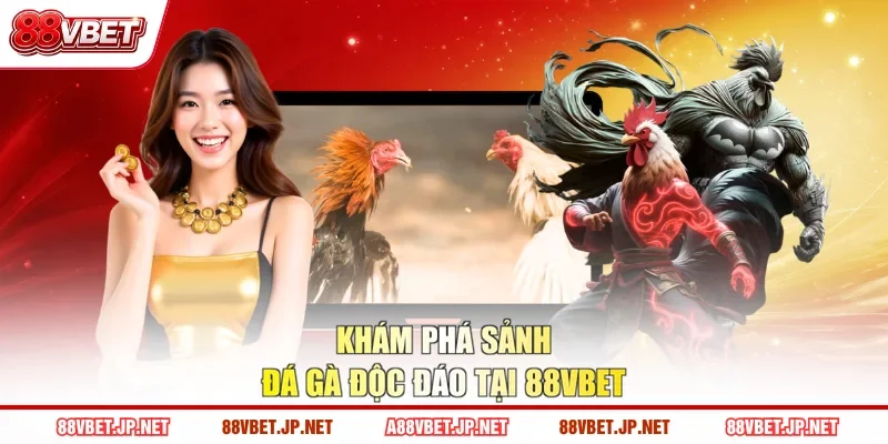 Khám phá sảnh đá gà độc đáo tại 88VBET